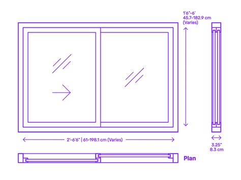 typical thickness of a window